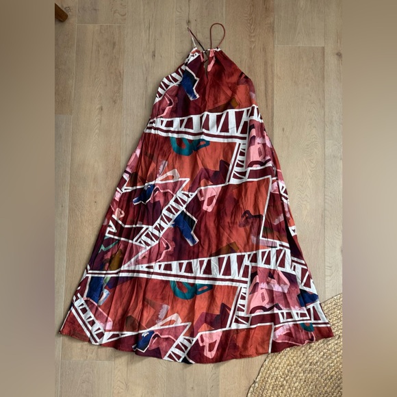 New! Urban Revivo Printed backless beach dress - Picture 4 of 10